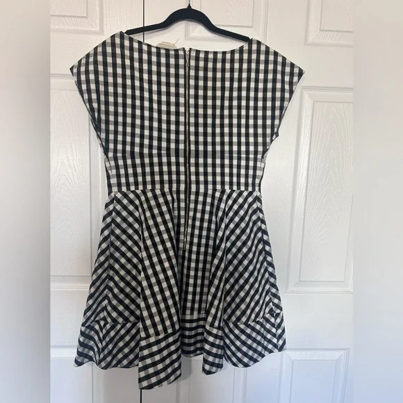 Black and white checkered Kate Spade size XL dress - Picture 3 of 3